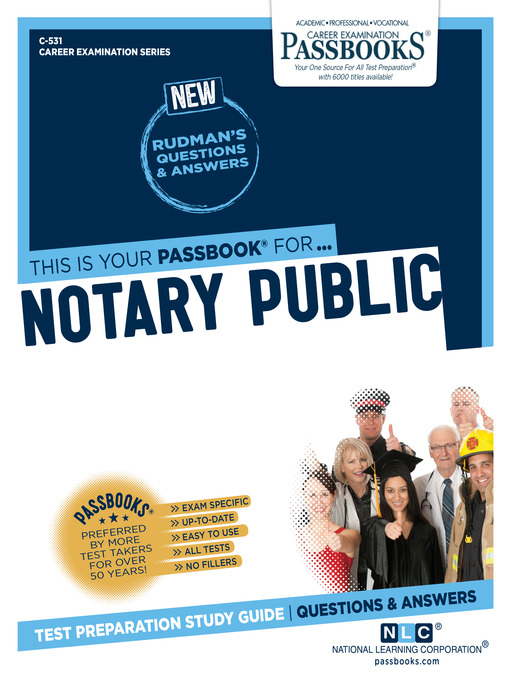 Title details for Notary Public by National Learning Corporation - Available